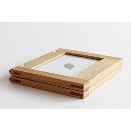 o-kuヴxirezzi Photo, Picture Frame, Photo Frame Brown Inner Dimensions: 8.9 X 12.7 cm (Service Version Printed Size) x 2 Piece External Width 14 X Height X 15.2 in thickness 1 cm1 Side, 03010 – 11