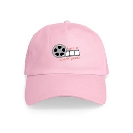 CafePress Sneak Peek Unique Adjustable Baseball Hat Pink