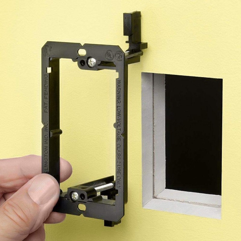 Arlington Industries LV1 Single Gang Low Voltage Mounting Bracket