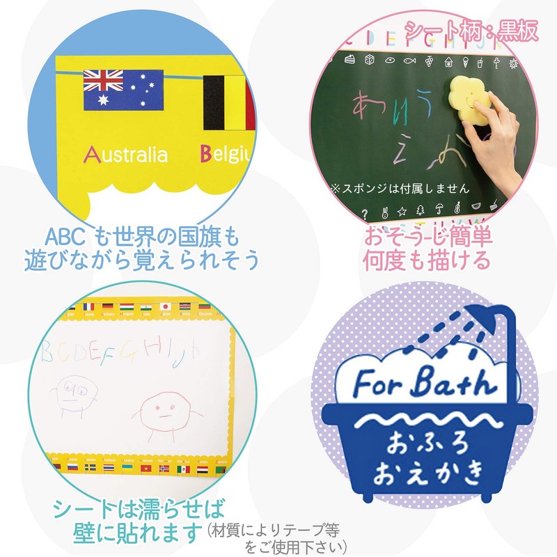 Nippon Rikaku Bath De Kit Pass Sheet Flag Pattern OFB-W