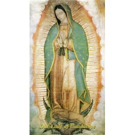St. Jude Store Prayer to Our Lady of Guadalupe - Laminated holy card - Pack of 25