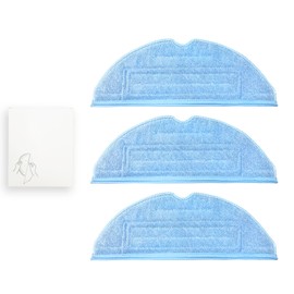 Mop Cloth for S7 MaxV Ultra / S7 MaxV Plus / S7 MaxV / S7 MaxV / S7+ / S7 Fast Vibration Washable Compatible Microfiber Mop (Pack of 3)