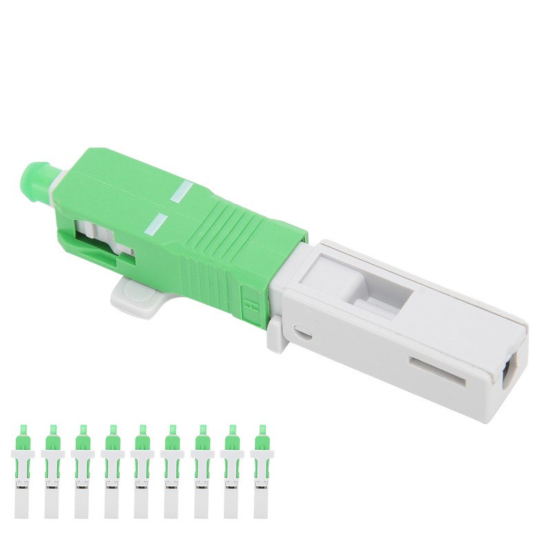 10Pcs Fiber Optic Quick Connector Embedded SC/for APC Fast Cold