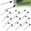 KINTLE 10 Pcs 46761 1/8" Dethatcher Spring Tines Compatible with