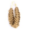 Gledola Messy Synthetic Hair Braided Headband Classic Chunky Wide Braided