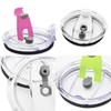 3 Packs Lids for 20oz Tumblers, ANIN Spill-proof Splash Resistant
