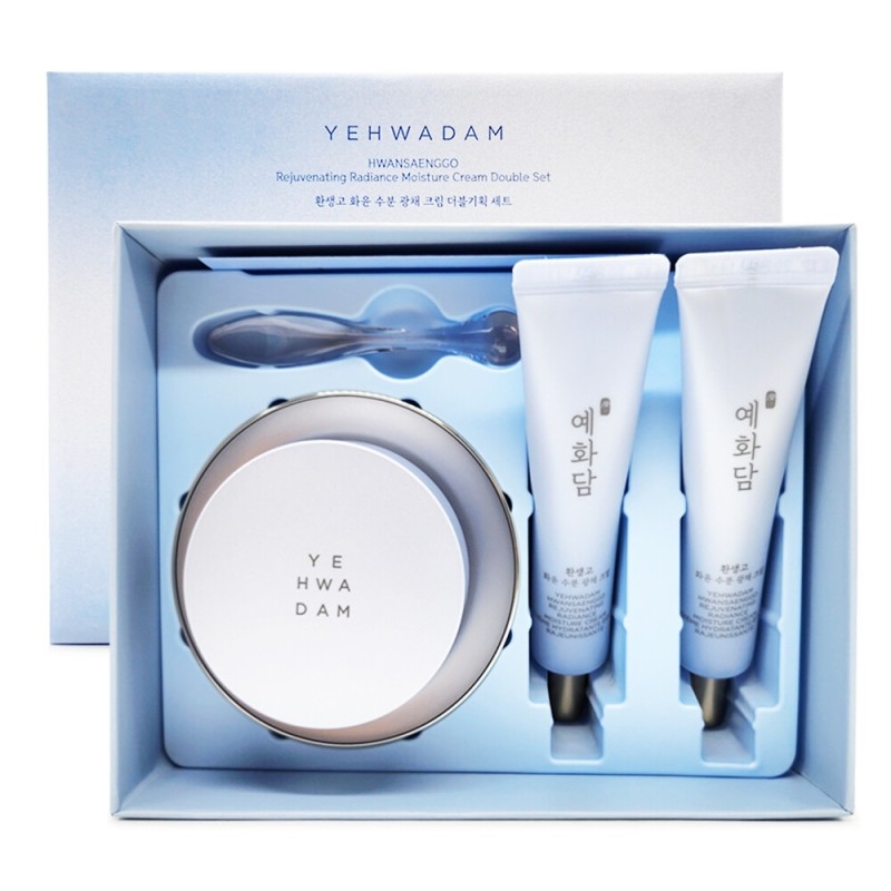 The Face Shop Hwansaenggo Hwayoon Moisture Glow Cream 50+25mlx2 Double