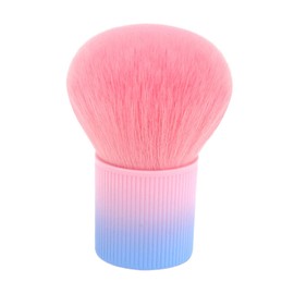 Beavorty Professional Makeup Brush Lightweight Portable Powder Brush Mushroom Shape Soft Dense Synthetic Fiber Comfort-grip Handle for Face Makeup and Travel