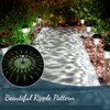 Morvat LED Solar Powered Outdoor Landscape Path Lights with Stainless