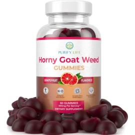 Gomitas Purify Life Hierba de Cabra en Celo Sabor Pomelo Veganas x60