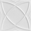 A La Maison Ceilings r13-8pw Elliptical Illusion Ceiling Tile, Plain