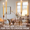 24 Pack Golden Spell Chime Candles – Premium Mini Unscented