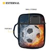 Belidome Water and Fire Soccer Bible Covers for Men Boys