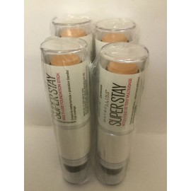Maybelline New York 4 X Maybelline Super Stay Multi Use Foundation Stick,  #112 Natural Ivory NEW.
