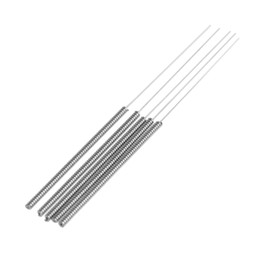 5-Pack 0.2mm Needle Drill Bits, MUXSAM 3D Printer Nozzle Cleaning Kit, Stainless Steel Nozzle Cleaning Tool Kit for 3D Printer Extruder