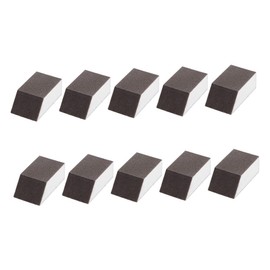 KOMBIUDA 10pcs Multi-Function Carborundum Dish Sponges Convenient Household Scrub Sponges for Pots Tools and Removal Reusable Cleaning