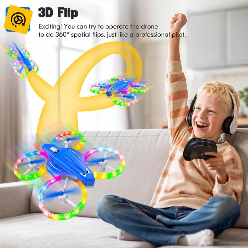 ALTITACO Drones for Kids With Cool Light, Kids Drone with