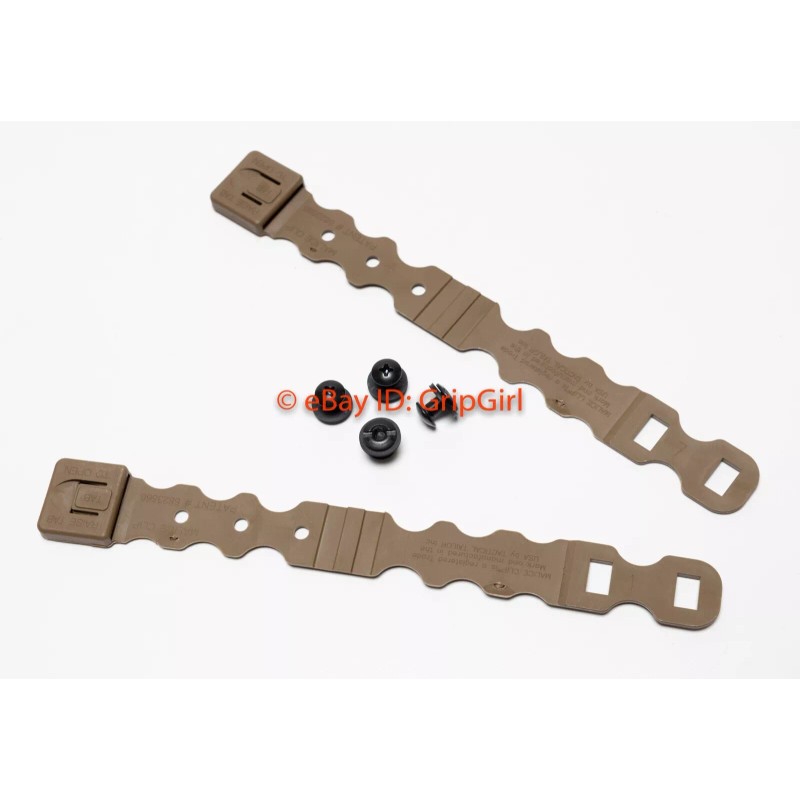 Coyote V2 Malice Clips & Mounting Hardware Kydex Holster Battle