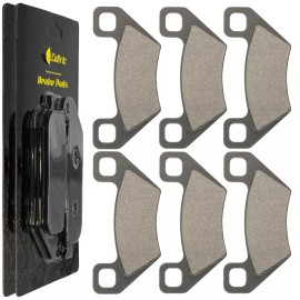 Caltric Brake Pads for Arctic Cat 250 300 2X4 4X4 2005 Front Rear Brakes