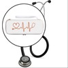perfeclan Stethoscope Carrying Case Storage Box Portable, Wear Resistant, with