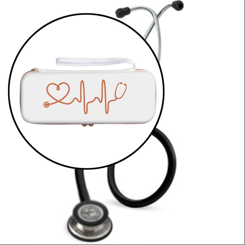 perfeclan Stethoscope Carrying Case Storage Box Portable, Wear Resistant, with