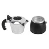 Moka Pot with Double Valve 150ML octagonal Aluminum Moka Stovetop