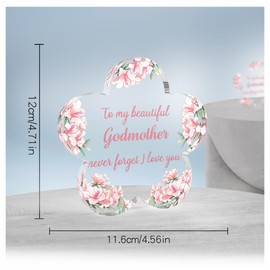 Christian Gifts,Godmother Gifts,Godparent Gifts,Presents For Godmother,Present For A Godmother,God Gifts For Women,Godmother Gifts Christmas,Godmother Gifts From Godson,Godmother Acrylic