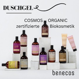 benecos Organic Shower Gel Lavender Holiday in Provence Vegan Recycled Plastic