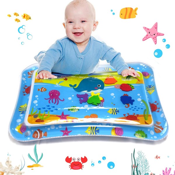 Thoquene Water Mat, Sensory Toy, Summer Water Play Mat with
