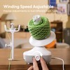 Etcokei Wool Roller, Electric Yarn Winder for Crocheting, Wool Unwinder