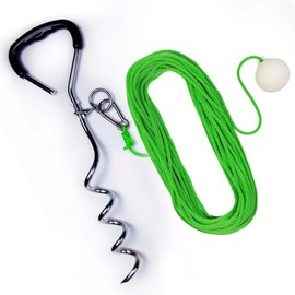 Golf Practice Tool,Training Tool in The Backyard with A Golf Ball & 50 Feet Ball Tavel,Golf Rope Swing Trainer,Great Gifts for Men, Dad, Husband, Women, Kid, Golfers