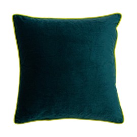 furn. Gemini Cushion Cover, Teal, 50 x 50cm