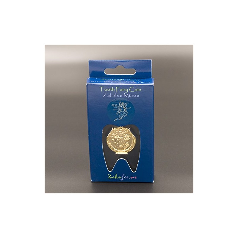 Zahnfee Münze Kleine Zahnfee Gold beschichtet