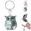Owl Keychain Nail Clipper, 2 in 1 Portable Foldable Fingernail