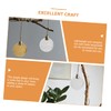 Outanaya Woven Lamp Shade Rustic Style Lightweight Easy Install Pendant