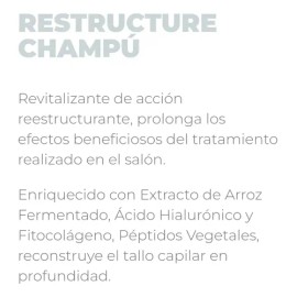 Duo Shampoo Y Acondicionador Restructure 250 Ml Framesi                                                                                               
