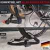KRASER KR45B Wall Anchor, Motorcycle and Bicycle, Anti-Brexhtange Base, Compact