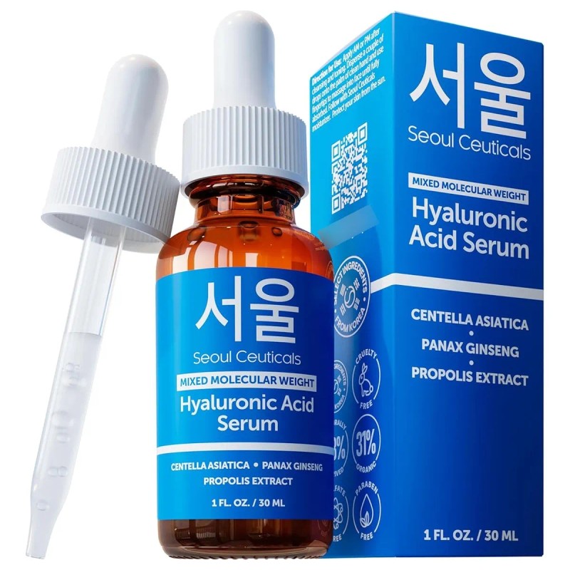 Suero Coreano De Acido Hialuronico Mixto Para Hidratacion