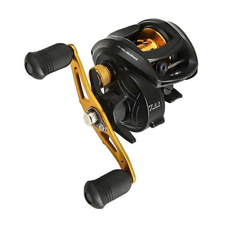 Ultra Smooth 17 + 1 BB Baitcasting Fishing Reel Baitcaster
