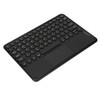 10in Wireless Bluetooth Touchpad Keyboard Retro Round Keycap Ergonomic Magnetic