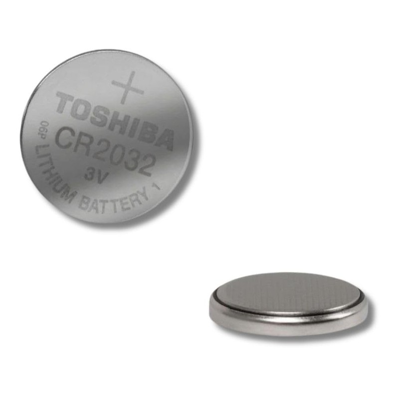 Toshiba Cr2032 3V Lithium Coin Cell Battery, Pack of 5