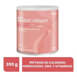 Péptidos Colágeno Hidrolizado Matercollagen Polvo Lata 300g Sin Sabor                                                                                 