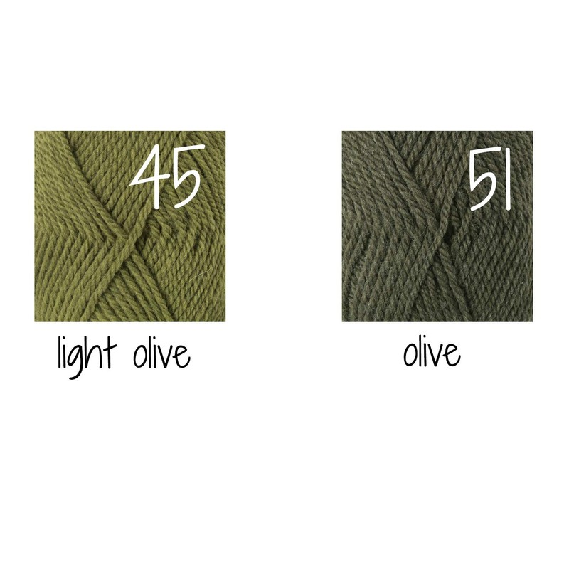 100% Wool Worsted Alaska 4 - Medium Aran - 450g