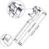 WYNOTT Valance Clips for Blinds, 2.5 Inch(63.5mm) Clear Blind Clips