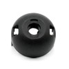 Socket E27 Black with Threaded Sheath and Cap Fine Thread