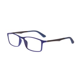 XPL GAMER SPECS TR-90 Eyeglasses for Children, Navy and Black GAME OVER Frame, 49-17-130mm