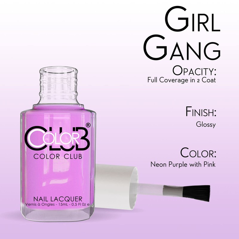 Color Club Girl Gang Color Club Nail Lacquer .5 Fl