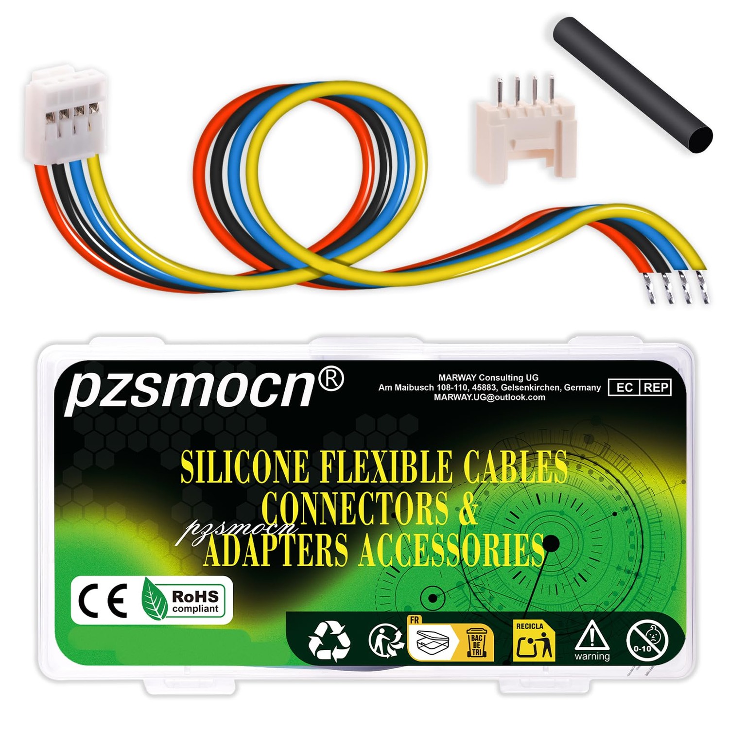 10 Câbles Balance De Chargeur JST – 22AWG, 10 Cm, 2-6S, Pour Batterie LiPo, Compatible Imax B6