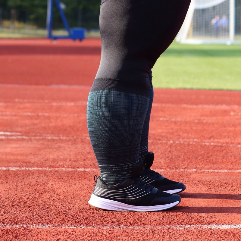 Wide Calf Compression Socks for Women & Men Extra Large