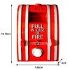 Retro Doorbell Pull Station Doorbell Commemorative Medal Gift for Firefighters